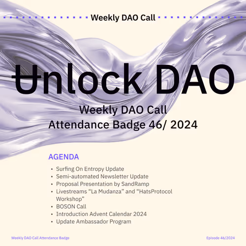Unlock DAO Call 46/2024