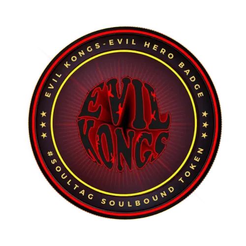 Evil Kongs - Evil Hero Badge