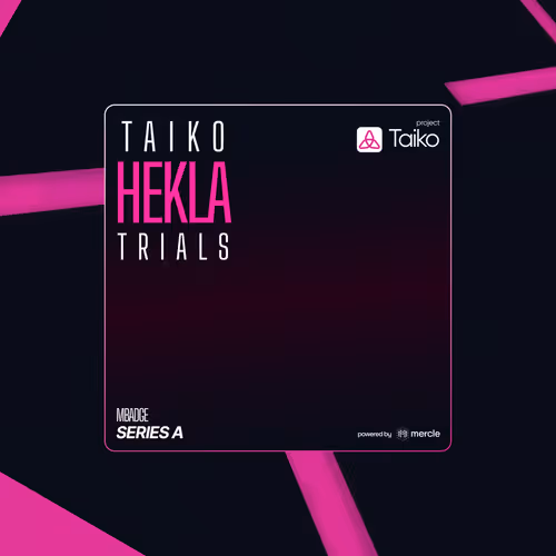 Taiko Hekla Trials MBADGE A