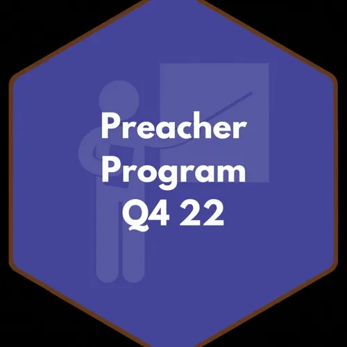 Preacher Program Q4 22 (Bronze)