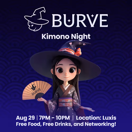 ???????? Burve Kimono Night in WebX: Tradition Meets Innovation