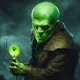 Frankenstein in green