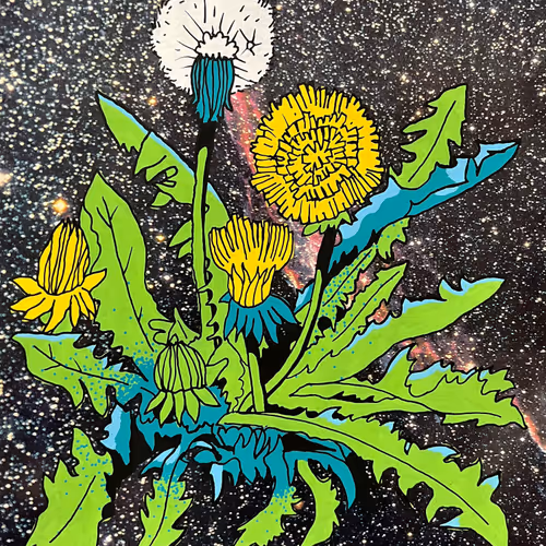 Cosmic flower