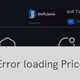 ERROR LOADING PRICE