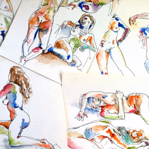 Some old watercolors
