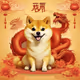 Lunar New Year Dragon Doge