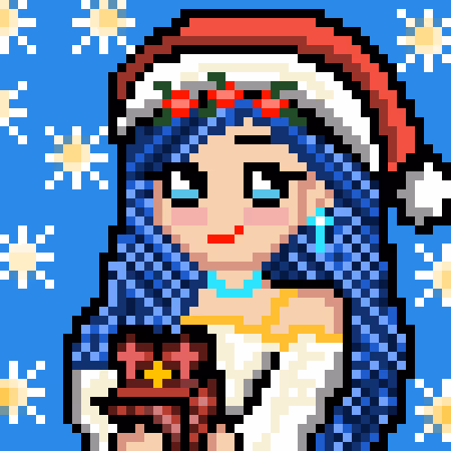 Blue girl