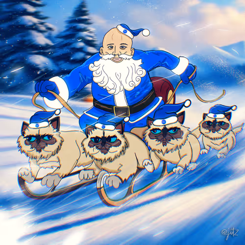Blue Blue Christmas w Brian & Miggles