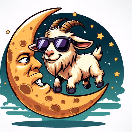 goat to the moon