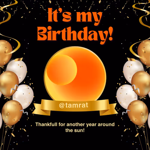 My Birthday!