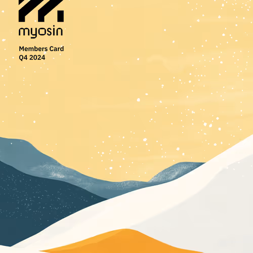 Myosin Membership Card - Q4 '24