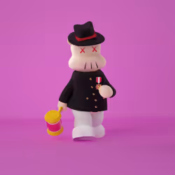 6883