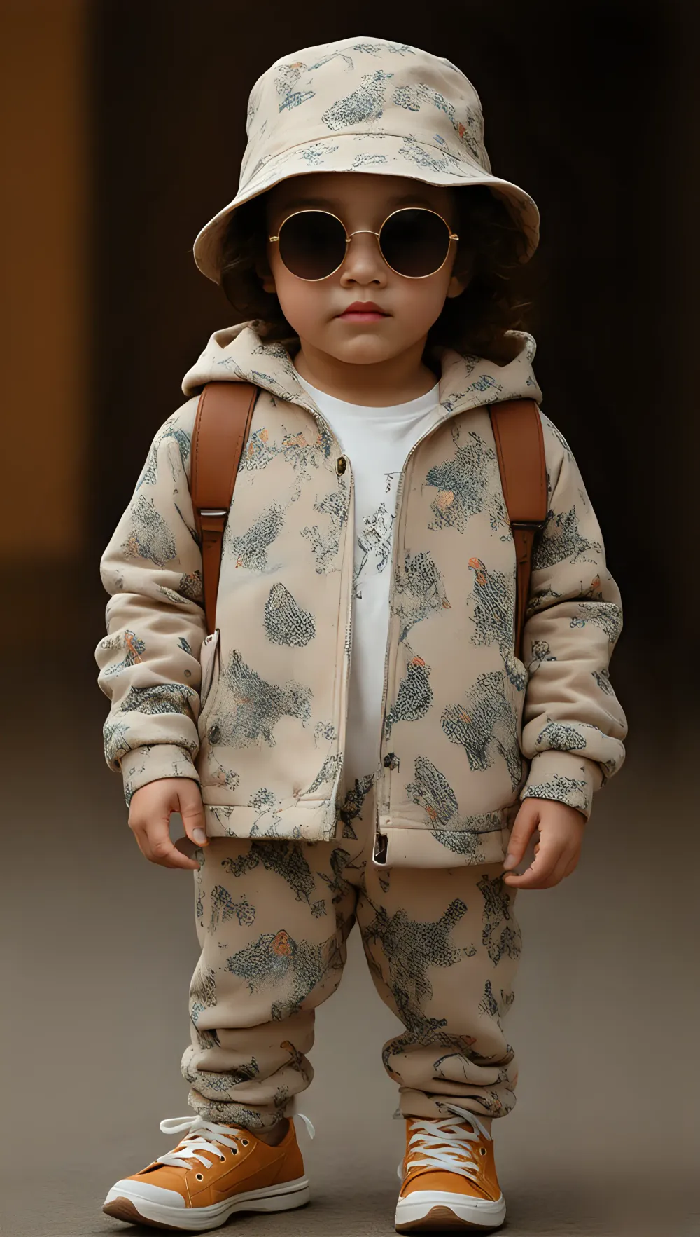 Confident Pose Child Fash...