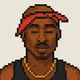 #1 2Pac 8bit
