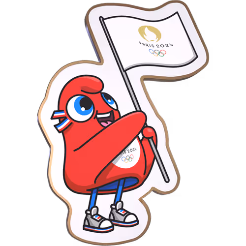 Olympic Games Paris 2024 Mascot Digital Pins