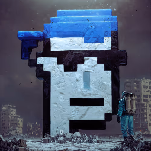 ALIEN LANDING IN ETH WASTELAND
