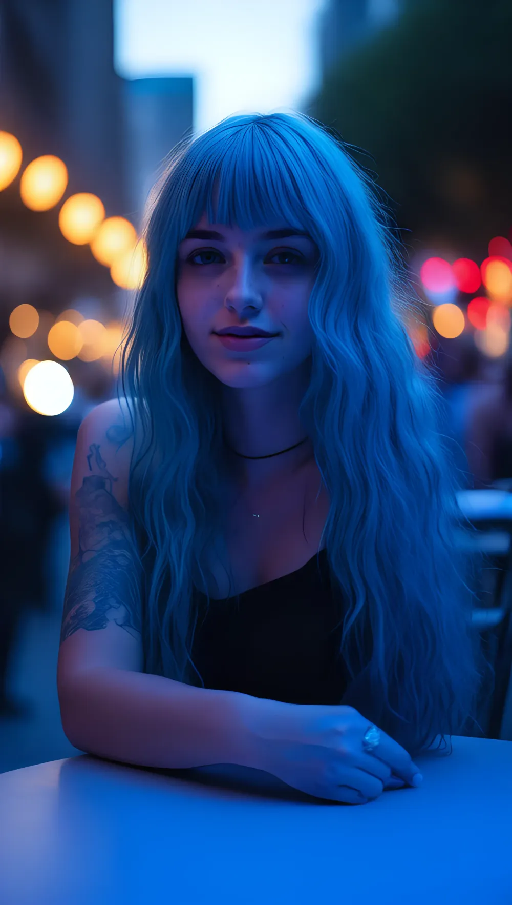 Tattooed Woman Modern Woman