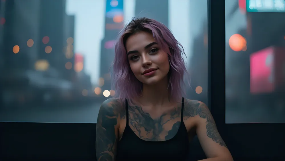 Soft Expression Girl Tend...