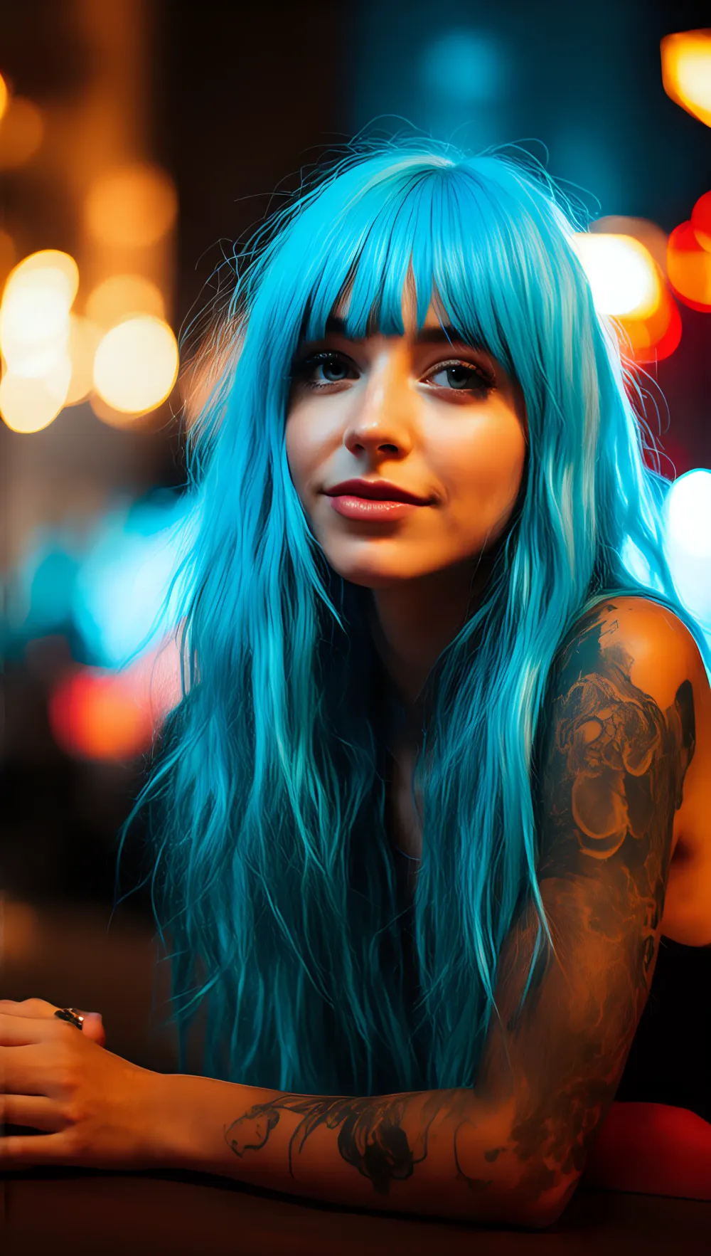 Elegant Lady Realistic Female