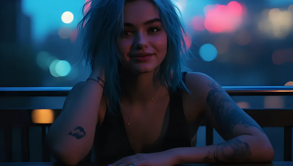 Natural Look Woman Editor...