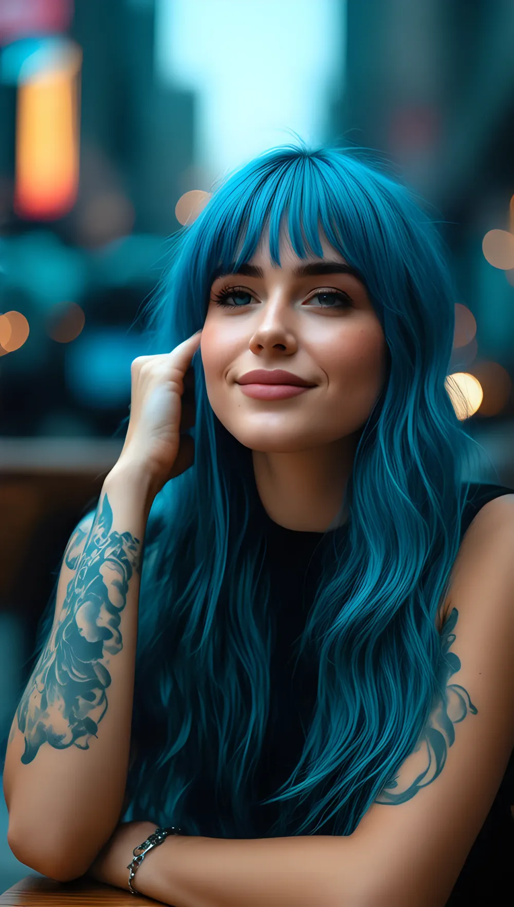 Expressive Woman Moody Woman