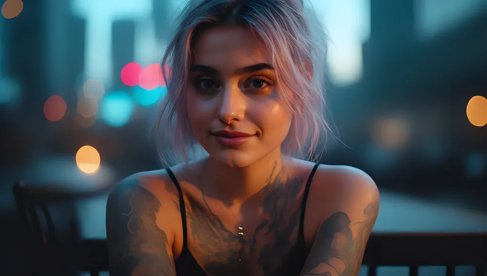 Portrait Female Vintage W...