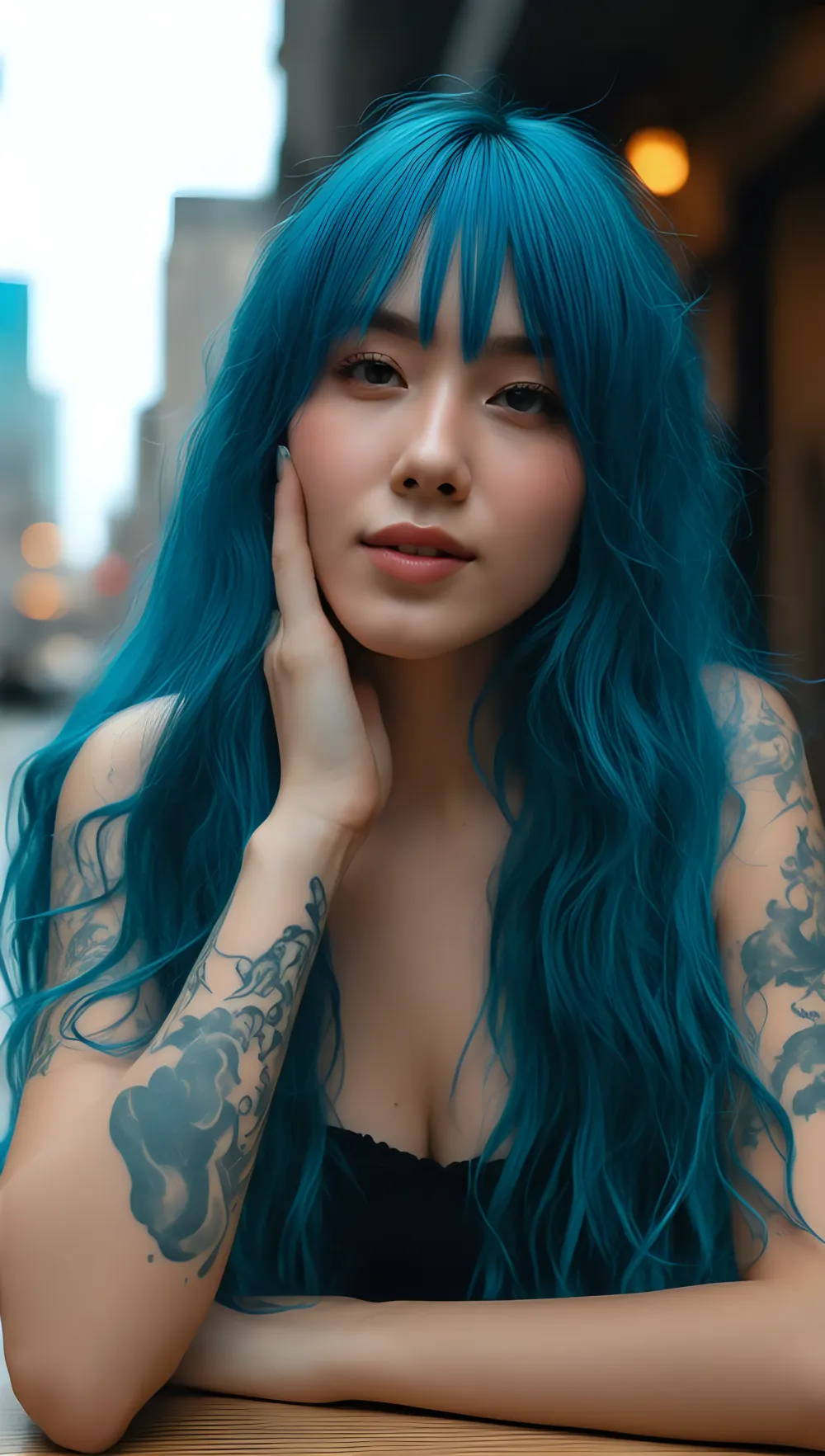 Relaxed Woman Creative Woman Fashionista Girl