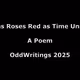 Red as Roses Red as Time Unspent