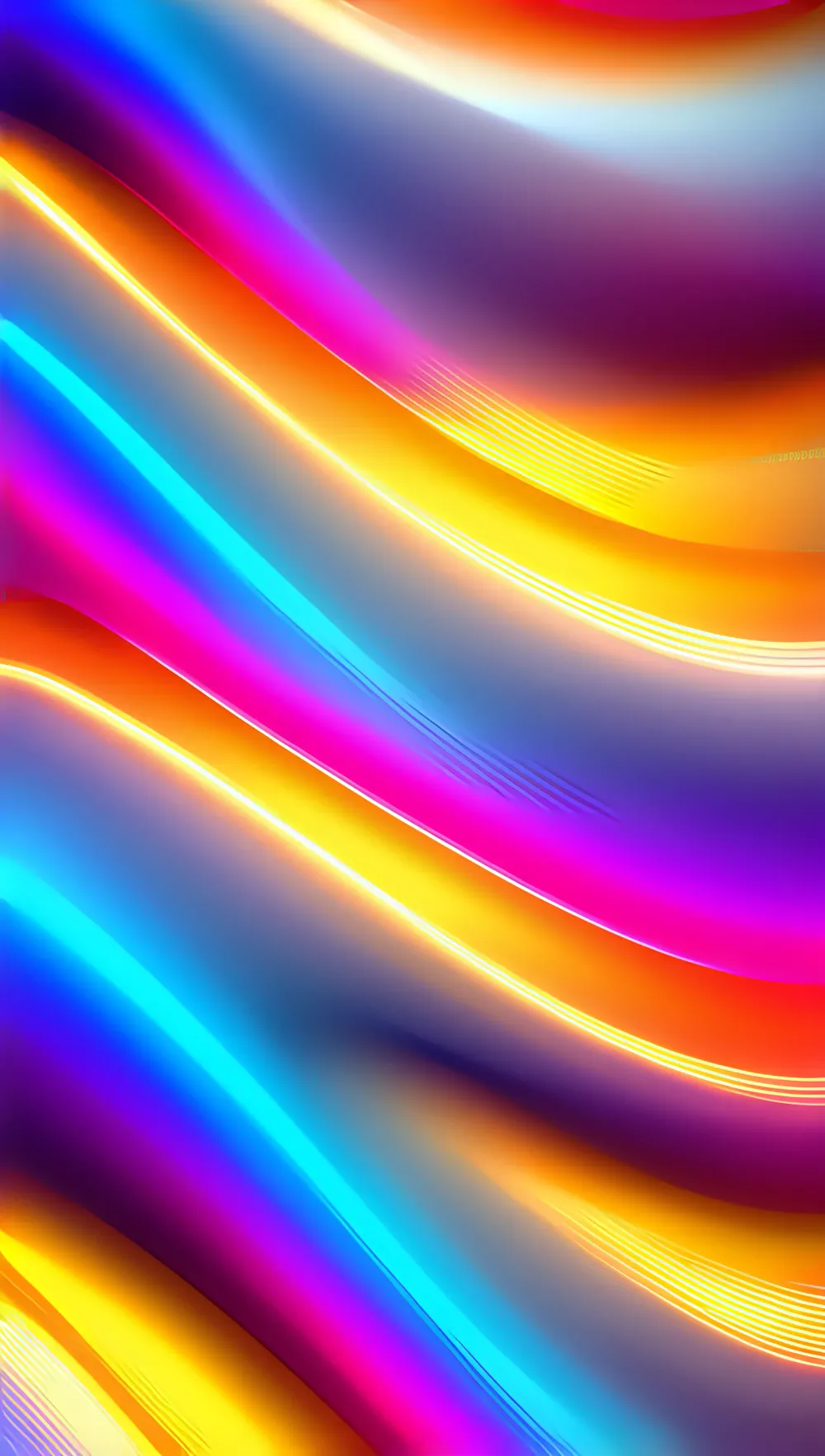Colorful Light Vector Wav...