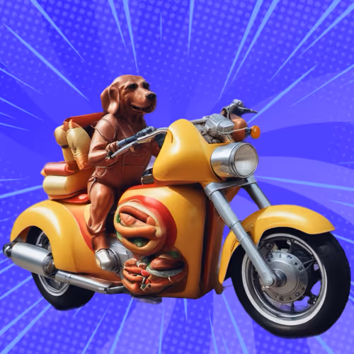 Motorcycle Hotdog
