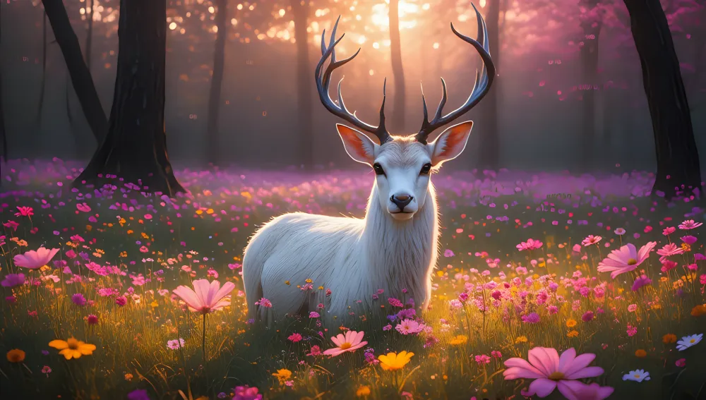 Deer Forest Trail Deer Si...