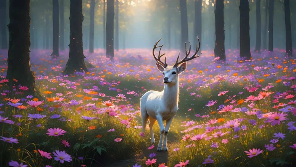 Deer Soft Focus Deer Natu...