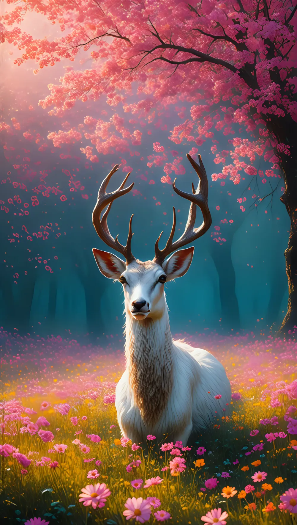 Deer Meadow Deer Animal P...