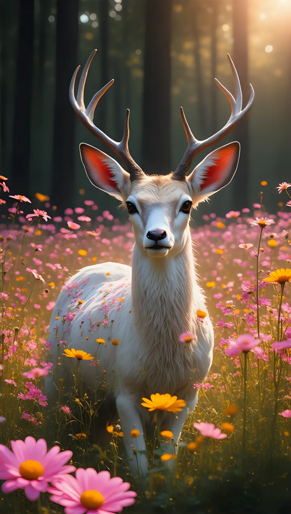 Deer Bloom Deer Delicate