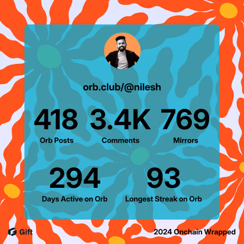 @nilesh's Orb Stats