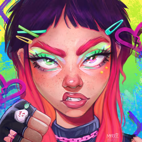 speedpaintings from [herstory]