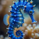 Blue Seahorse
