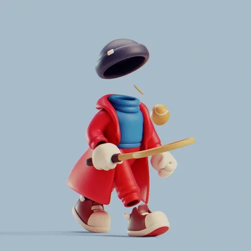 3D Based Invisible Friends