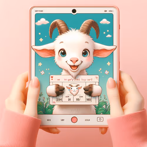 Card Goat