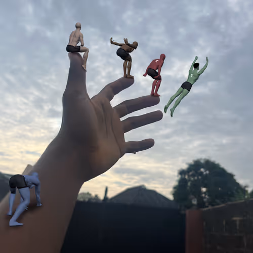 HANDS AND YEMMYS.