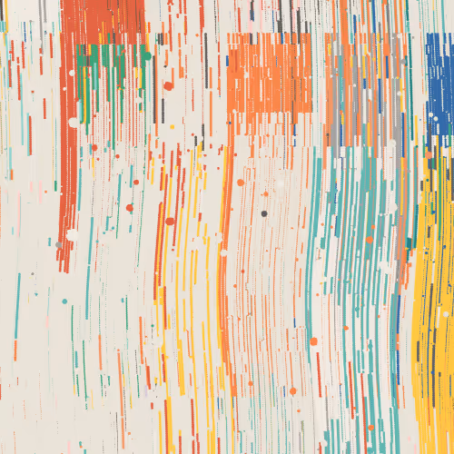64 Bits of Sunlight by Tyler Hobbs (Collector's Edition) - Art Basel x Iconic Miami Beach