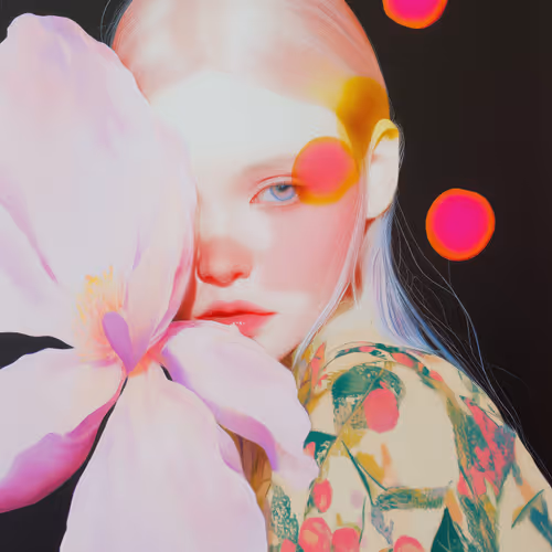 Some day I'll become a flower
