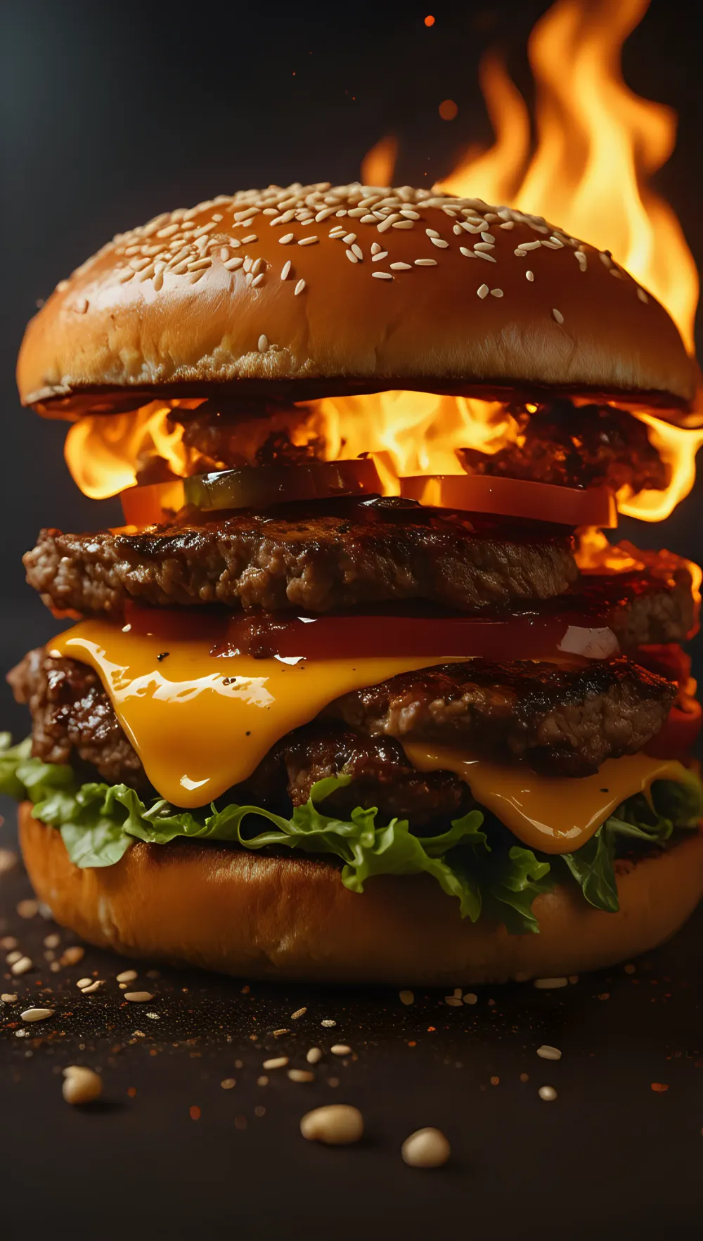 Burger Firelight Reflecti...