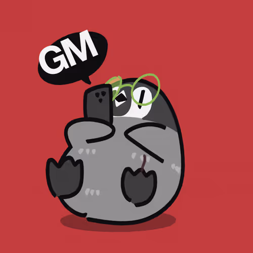 Green Glasses Gang Penguin
