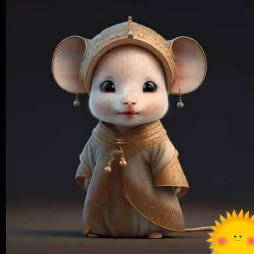 Joyful Little Mouse