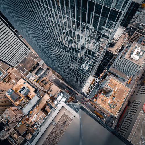 Looking Down