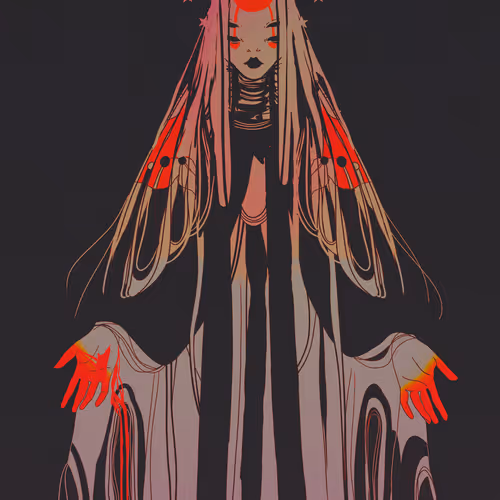 crimson night.