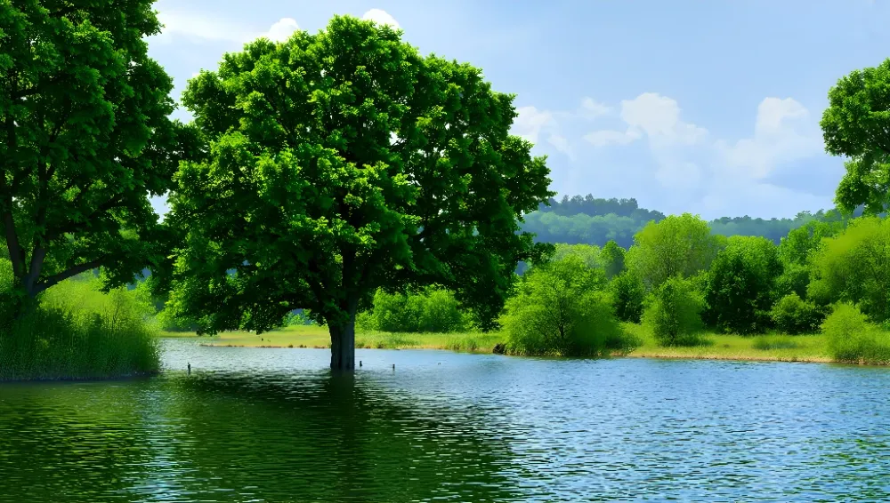 River of Timeless Silence