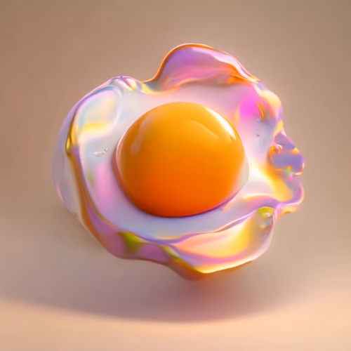 Egg as a Canvas