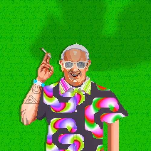 Pope on Grass